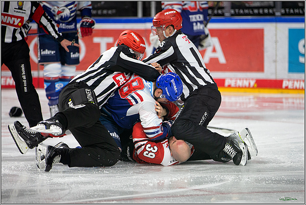 PENNY DEL; Koelner Haie-Adler Mannheim; Koeln, 21.03.2023
